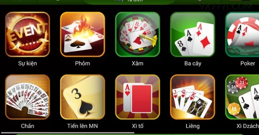 Download app vx777 Android iOS